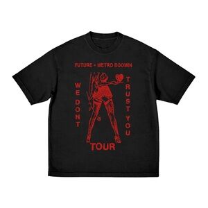 Future Metro Boomin We Don’t Trust You Tour Merch T-Shirt, Size M